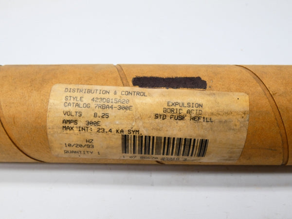 DISTRIBUTION & CONTROL 423D815A20 7RBA4-300E 300A NSMP