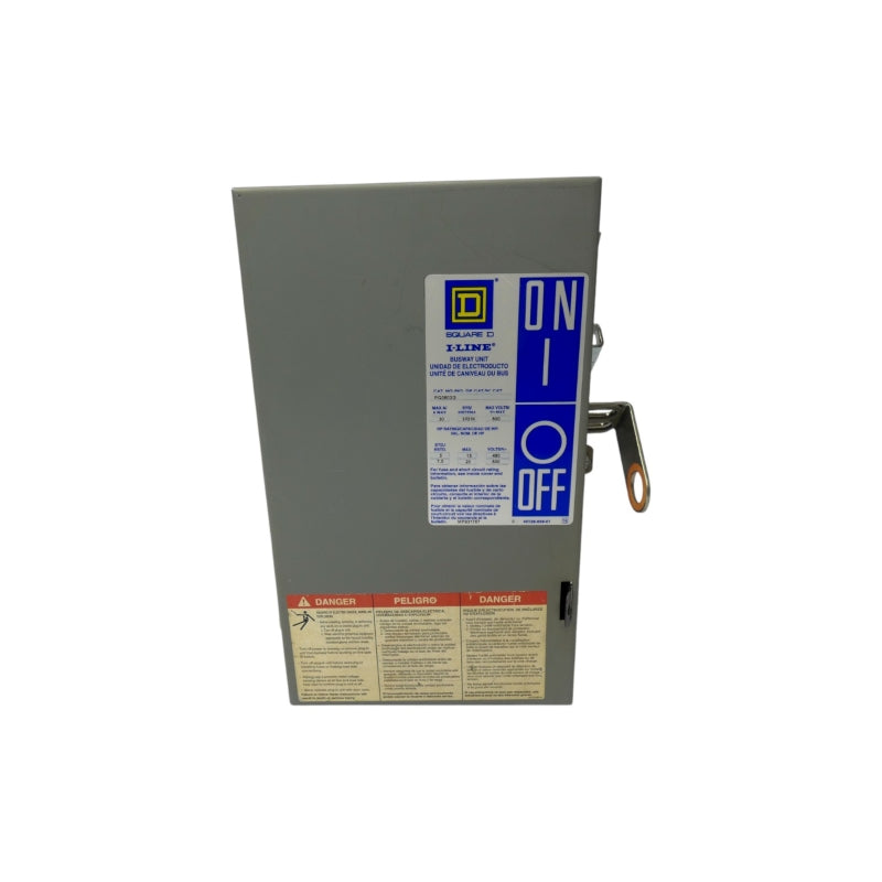 SQUARE D PQ3603G 600V 30A (AS PICTURED)  NSNP
