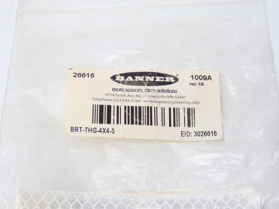 BANNER ENGINEERING BRT-THG-4X4 26616 (PKG OF 5) NSMP