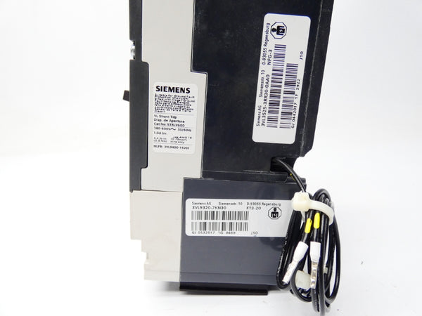 SIEMENS HFK3B200 3VL3525-3RR30-0AA0 600V 200A UNMP