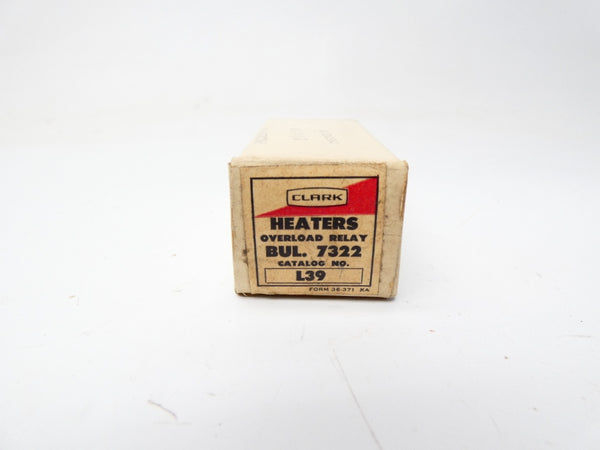 CLARK L39.0 (PKG OF 2) NSMP