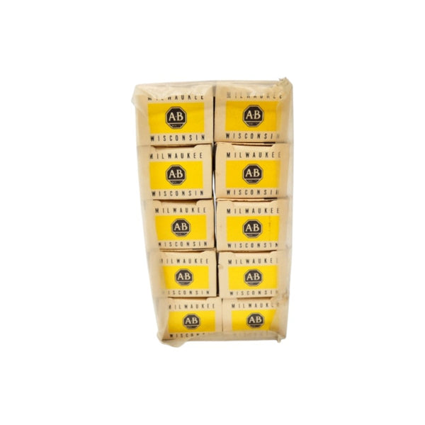 ALLEN BRADLEY N30 (BK/YL) (PKG OF 10) NSMP