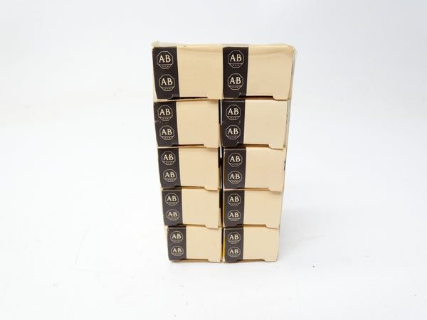 ALLEN BRADLEY N30 (BK/YL) (PKG OF 10) NSMP