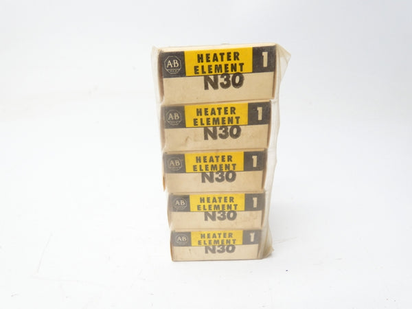 ALLEN BRADLEY N30 (BK/YL) (PKG OF 10) NSMP