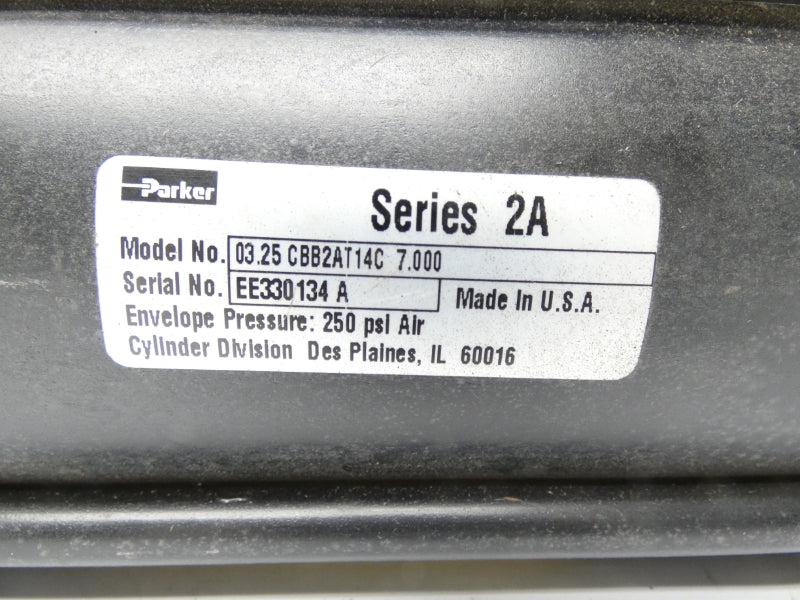 PARKER 03.25CBB2AT14C7.000 250PSI NSNP