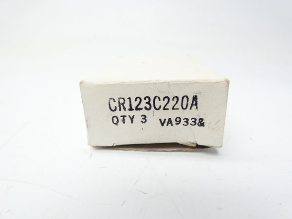 GENERAL ELECTRIC CR123C060A (PKG OF 3) NSMP