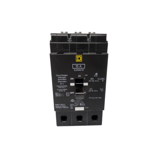 SQUARE D EJB36015 240V 15A NSNP