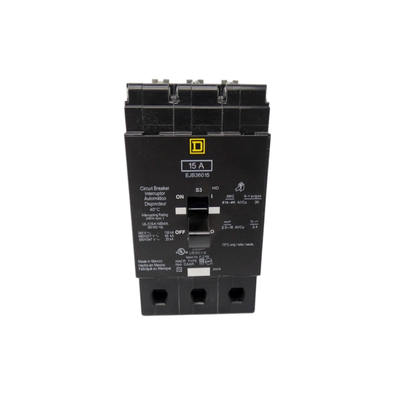 SQUARE D EJB36015 240V 15A NSNP