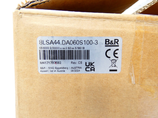 B&R 8LSA44.DA060S100-3 REV. C8 400V 7.40A NSMP