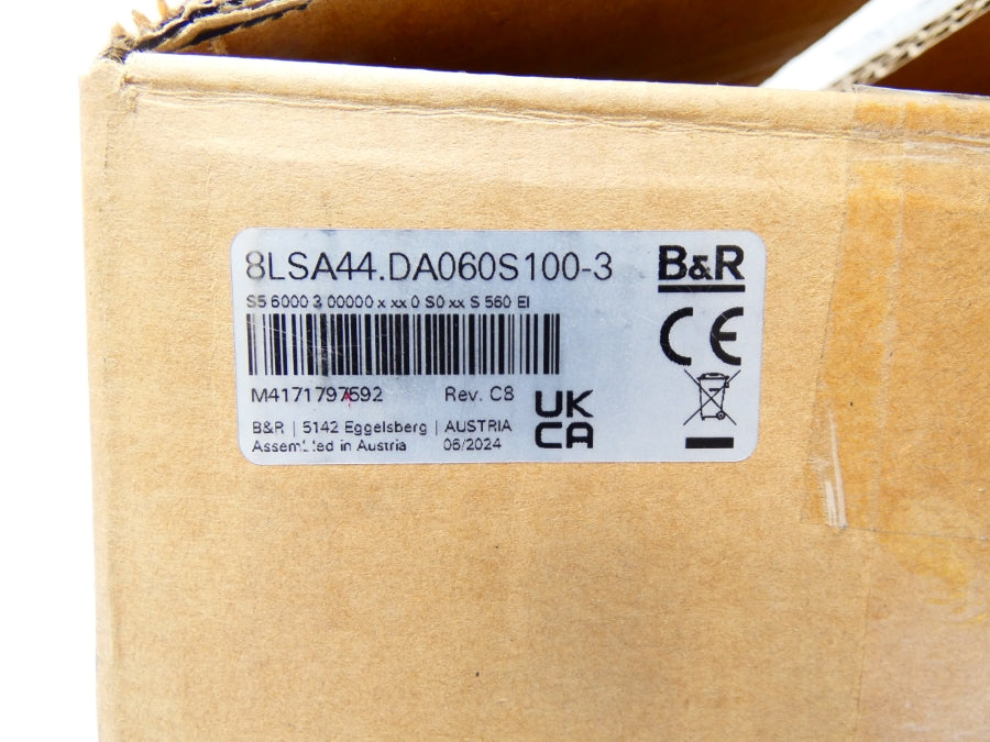 B&R 8LSA44.DA060S100-3 REV. C8 400V 7.40A NSMP