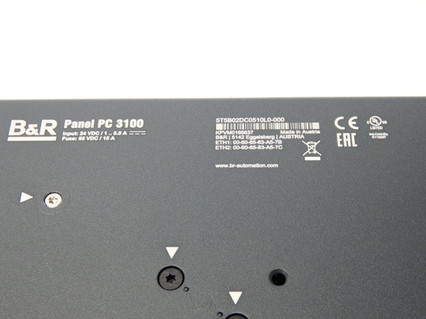 B&R 5AP923.1505-00 5T5B02DC0510L0-000 REV. H0 24VDC 5.5A NSMP