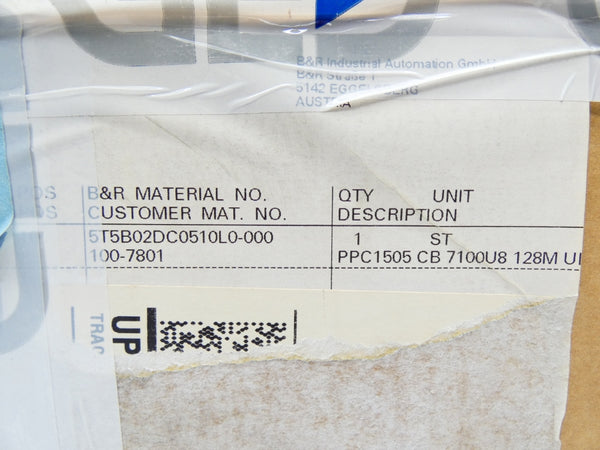 B&R 5AP923.1505-00 5T5B02DC0510L0-000 REV. H0 24VDC 5.5A NSMP