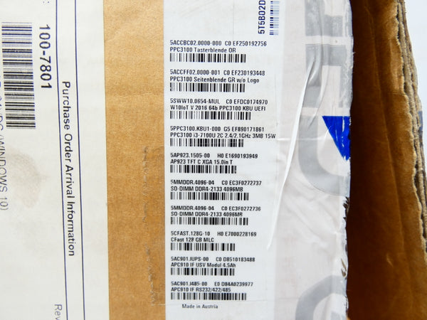 B&R 5AP923.1505-00 5T5B02DC0510L0-000 REV. H0 24VDC 5.5A NSMP