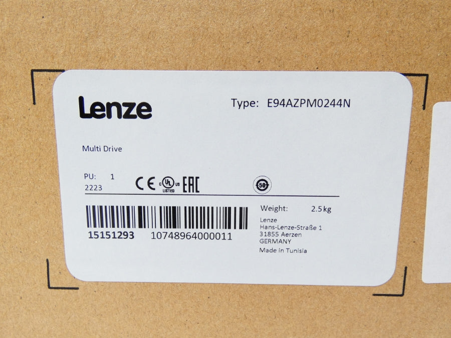LENZE E94AMHE0134B22NNN-M0244N 400V 13A NSMP