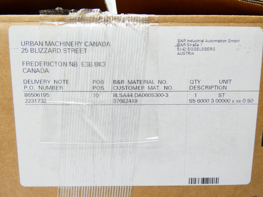 B&R 8LSA44.DA060S300-3 REV. C9 400V 7.40A NSMP