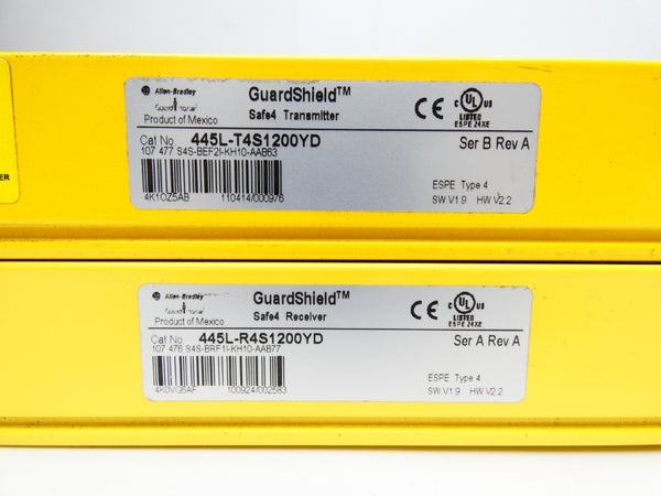 ALLEN BRADLEY 445L-T4S1200YD 445L-R4S1200YD REV. A H/W 2.2 NSNP