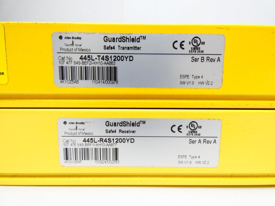 ALLEN BRADLEY 445L-T4S1200YD 445L-R4S1200YD REV. A H/W 2.2 NSNP