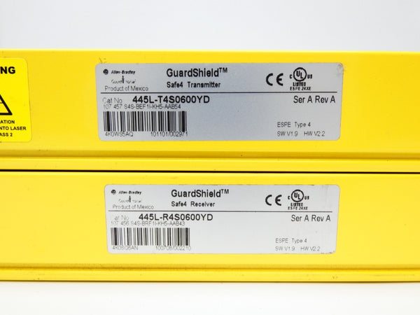 ALLEN BRADLEY 445L-T4S0600YD 445L-R4S0600YD SER. A REV. A H/W 2.2 NSMP