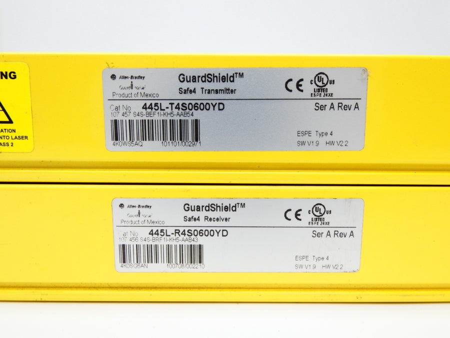 ALLEN BRADLEY 445L-T4S0600YD 445L-R4S0600YD SER. A REV. A H/W 2.2 NSMP