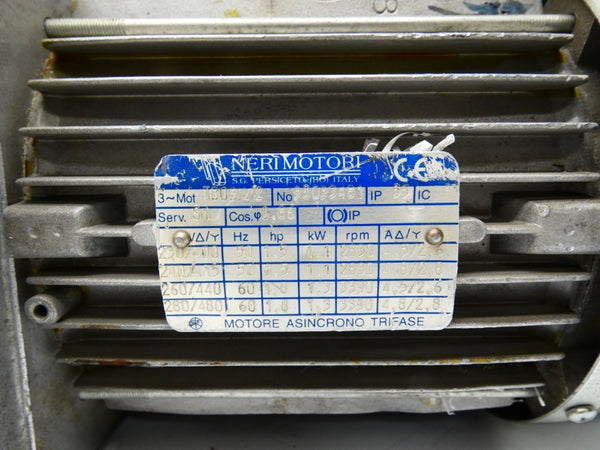 NERI MOTORI T80BN/2 98093481 280/480 2.8/4.8A (AS IS) UNMP