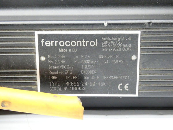 FERROCONTROL FMR056-04-60-RBK-11 24VDC 5.7A (AS IS) UNMP