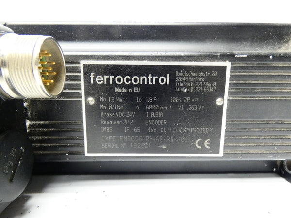 FERROCONTROL FMR056-01-60-RBK-01 24VDC 1.8A (AS IS) UNMP