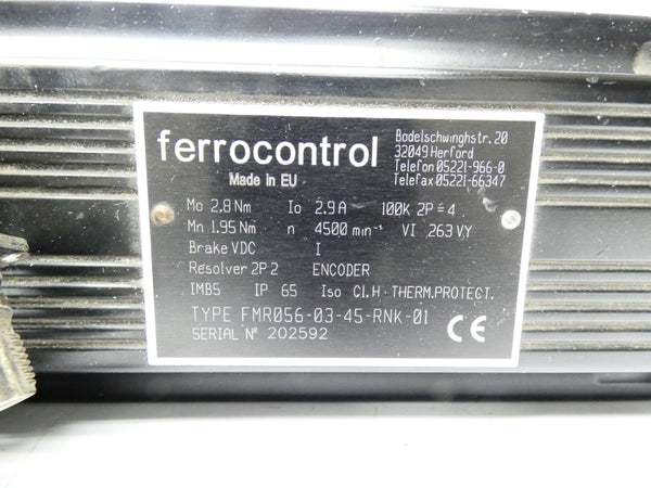 FERROCONTROL FMR056-03-45-RNK-01 2.9A (AS IS) UNMP