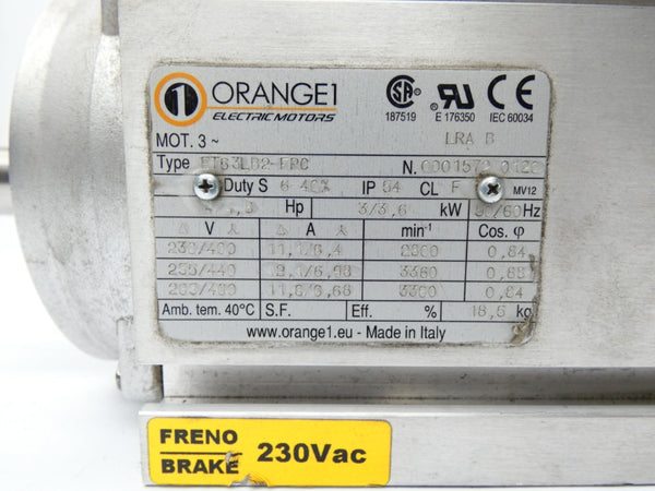 ORANGE1 ET63LB2-FPC 265/460V 6.68/11.6A NSNP