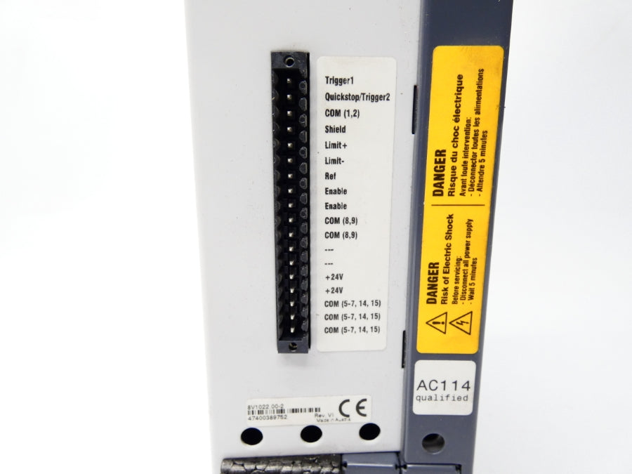 B&R 8V1022.00-2 REV. VI 480VAC 1.7-2.2A NSNP