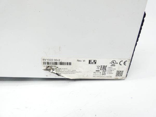 B&R 8V1022.00-2 REV. VI 480VAC 1.7-2.2A NSNP