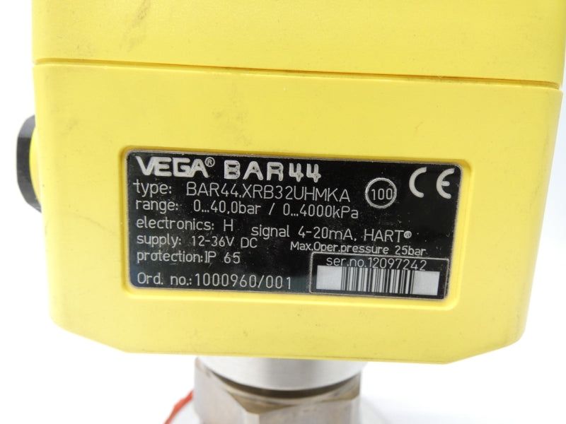 VEGA BAR44.XRB32UHMKA 12-36VDC NSMP