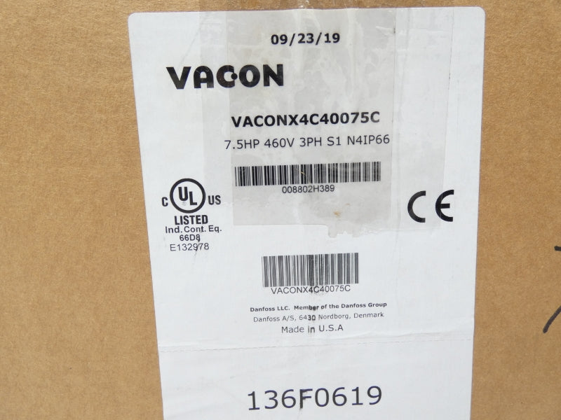 VACON X4C40075C 380-460V 15/12.8A NSMP