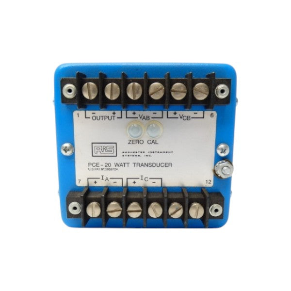 RIS PCE-20-P1-E1-C5-XA-F60-W0-Z0-A2 0-150VAC 0-5A UNMP