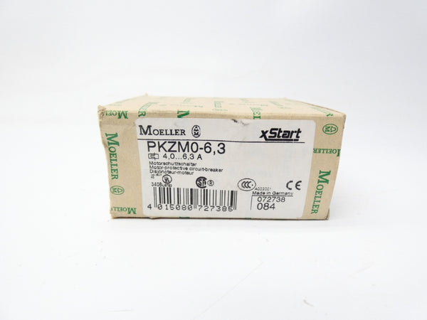 KLOCKNER MOELLER PKZMO-6.3 600VAC 4-6.3A NSMP