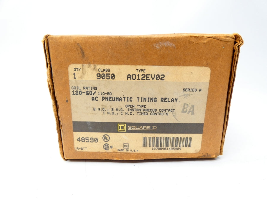SQUARE D 9050A012EV02 SER. A 110-120V NSMP