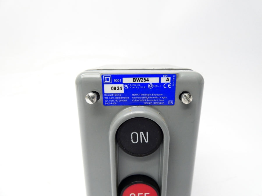 SQUARE D 9001BW254 SER. A NSMP