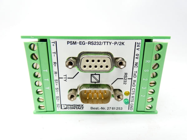 PHOENIX CONTACT PSM-EG-RS232/TTY-P/2K 2761253 24V NSMP