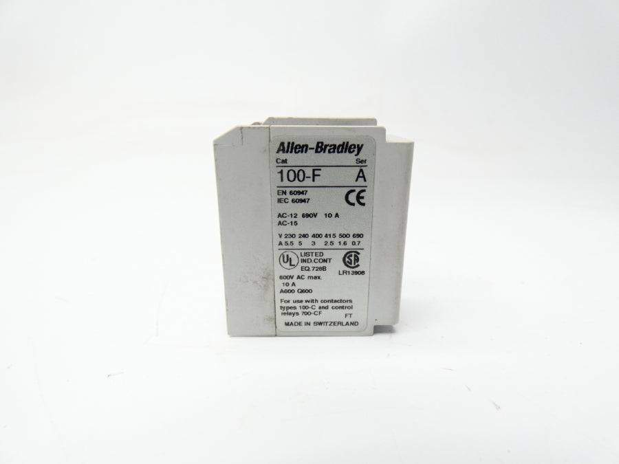 ALLEN BRADLEY 100-F SER. A 600VAC 10A UNMP
