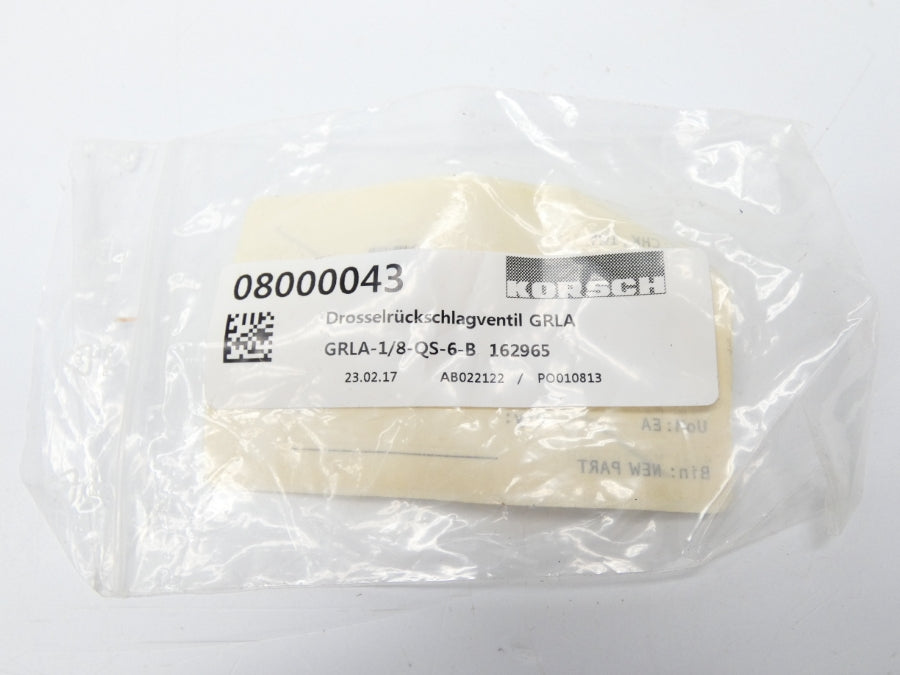 KORSCH GRLA-1/8-QS-6-B 162965 NSMP