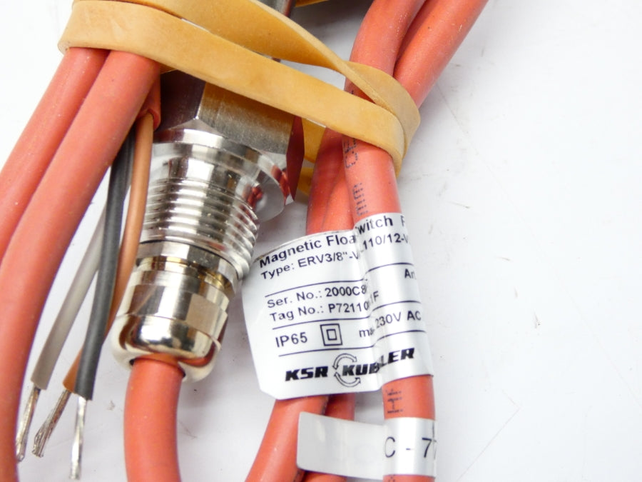 KSR KUEBLER ERV3/8"-VU-L110/12-V52A-13IL 230VAC NSNP