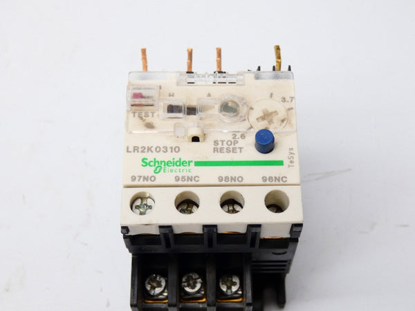 SCHNEIDER ELECTRIC LR2K0310 2.6-3.7A (AS IS) UNMP