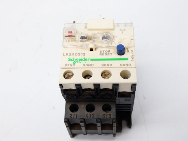 SCHNEIDER ELECTRIC LR2K0312 3.7-5.5A (AS IS) UNMP