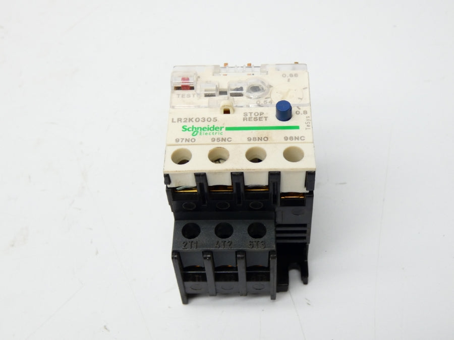 SCHNEIDER ELECTRIC LR2K0305 0.54-0.8A (AS IS) UNMP