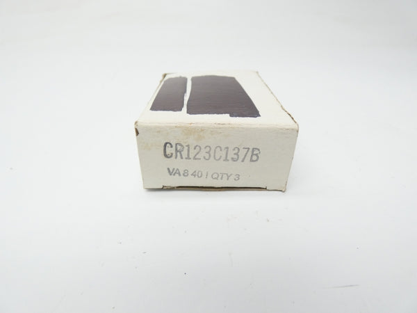 GENERAL ELECTRIC CR123C137B (PKG OF 3) NSMP