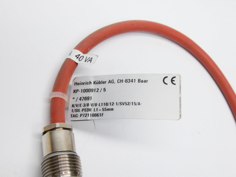 KRS KUBLER K/V/E-3/8-V/U-L110/12-1/SV52/15/A-1/SIL-PEDII 230V NSNP
