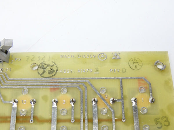AVTRON D16259 A14733 REV. D UNMP