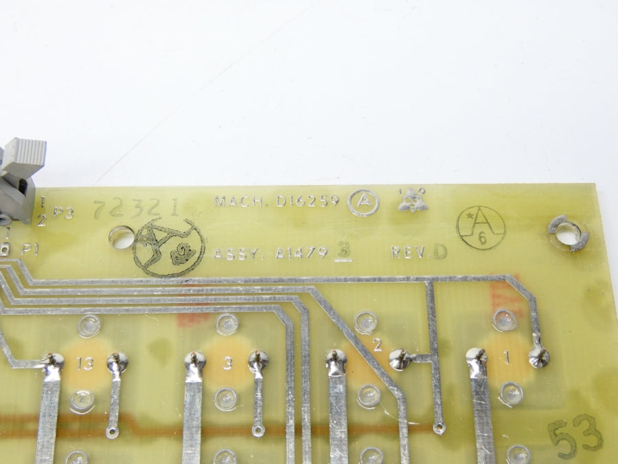 AVTRON D16259 A14733 REV. D UNMP