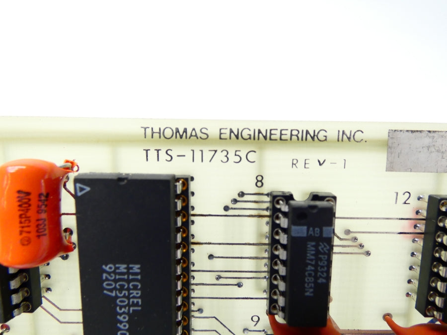 THOMAS ENGINEERING TTS-11735C REV. 1 UNMP