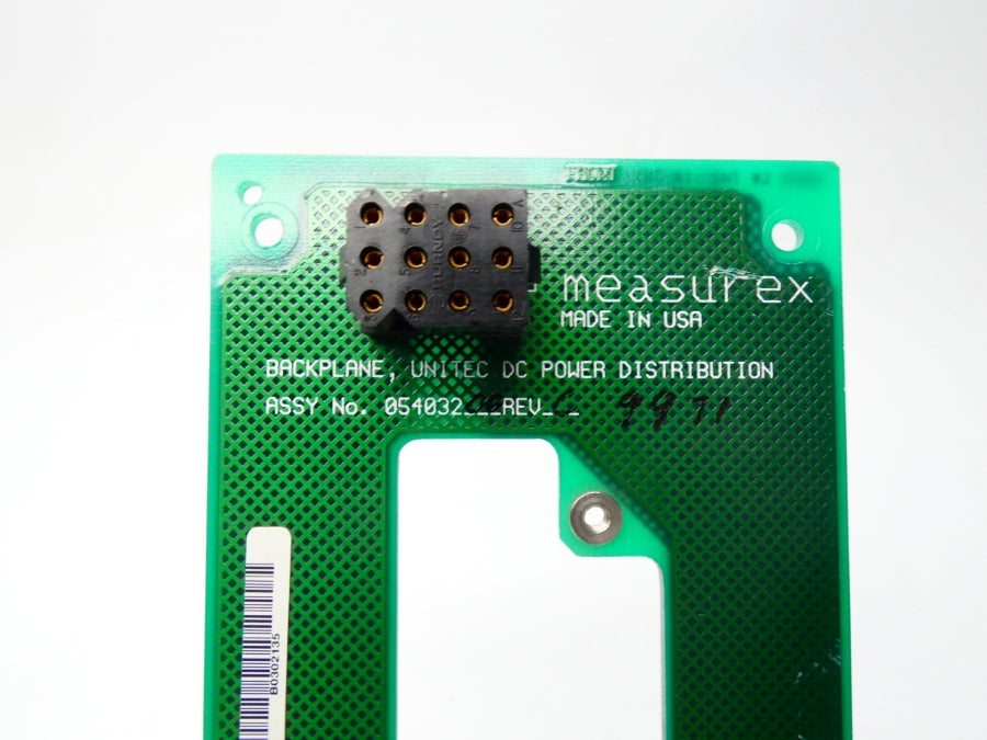 MEASUREX 05403200 REV.C UNMP