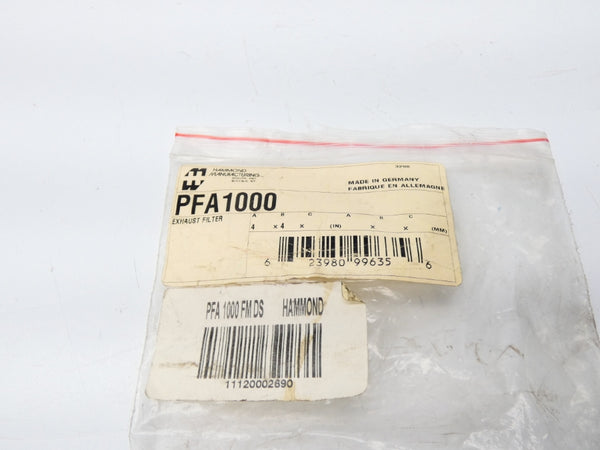 HAMMOND MANUFACTURING PFA1000 NSMP